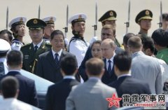 看谁更猛:普京访华中俄保镖同场亮相